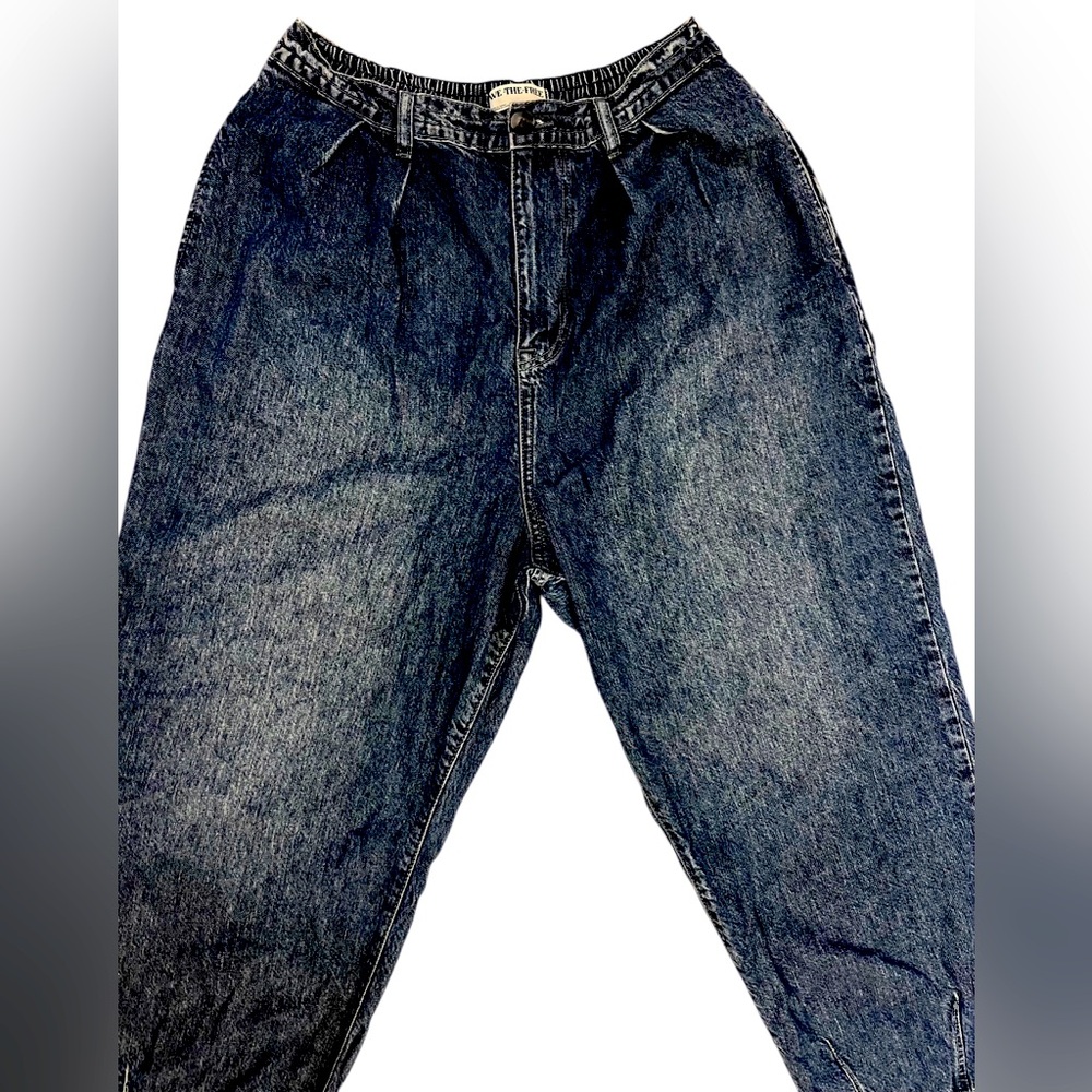 We The Free Dark Blue Esme Trouses Large Cute Super Soft - Picture 2 of 12